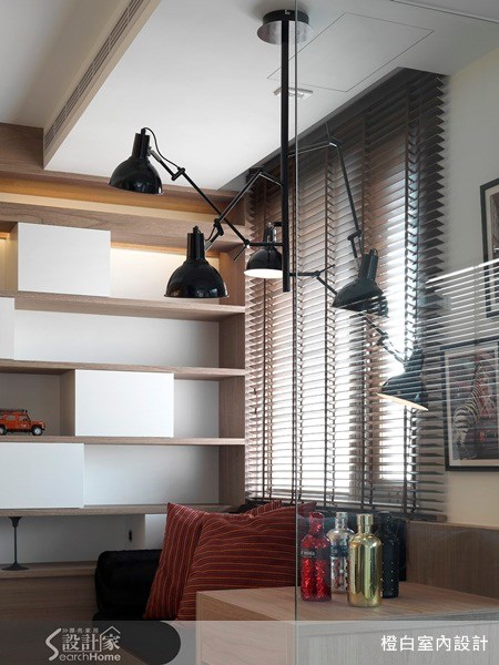 老屋(16~30年)＿北歐風書房案例圖片＿橙白室內裝修設計工程有限公司＿橙白_01之11