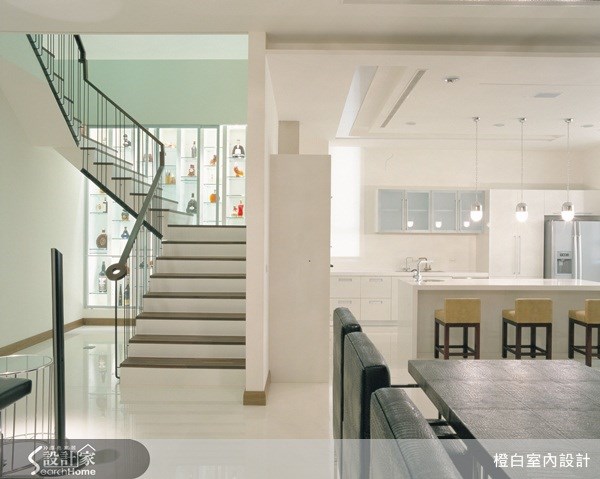 160坪預售屋＿混搭風餐廳案例圖片＿橙白室內裝修設計工程有限公司＿橙白_02之6