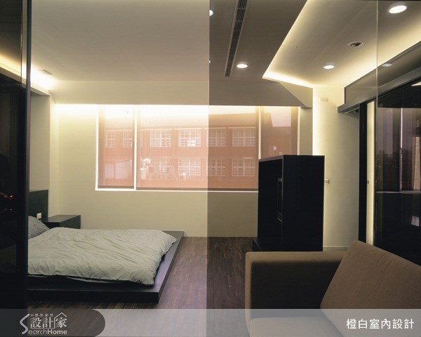 160坪預售屋＿混搭風臥室案例圖片＿橙白室內裝修設計工程有限公司＿橙白_02之17