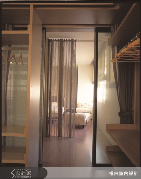 160坪預售屋＿混搭風更衣間案例圖片＿橙白室內裝修設計工程有限公司＿橙白_02之21