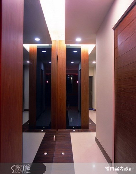 160坪預售屋＿混搭風玄關案例圖片＿橙白室內裝修設計工程有限公司＿橙白_02之1