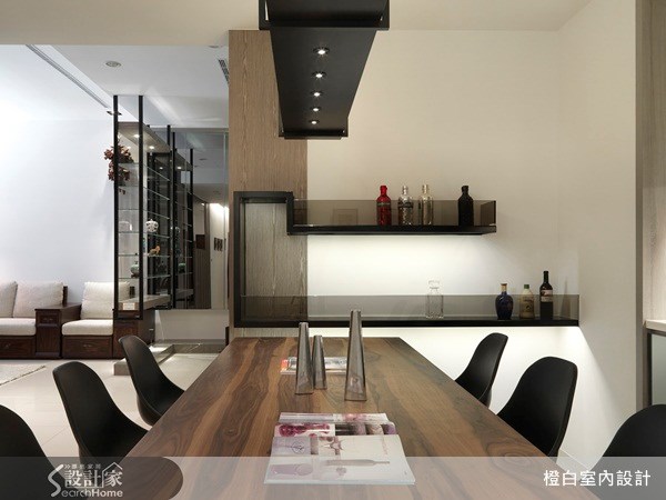 38坪新成屋(5年以下)＿新中式風餐廳案例圖片＿橙白室內裝修設計工程有限公司＿橙白_03之10