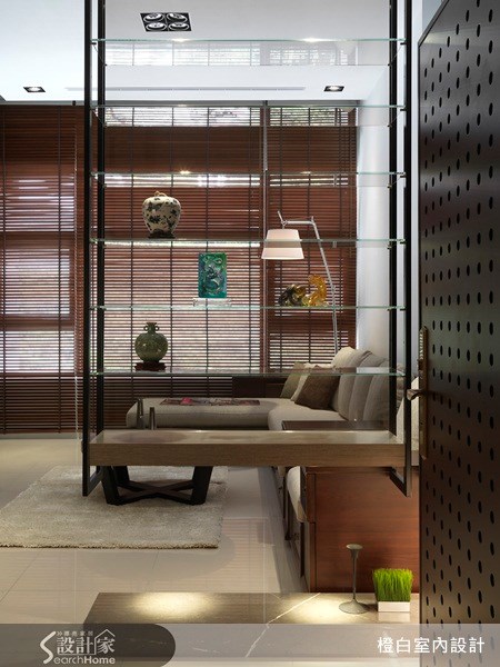 38坪新成屋(5年以下)＿新中式風玄關案例圖片＿橙白室內裝修設計工程有限公司＿橙白_03之2