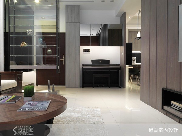 38坪新成屋(5年以下)＿新中式風客廳案例圖片＿橙白室內裝修設計工程有限公司＿橙白_03之6