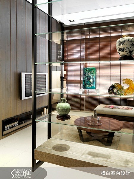 38坪新成屋(5年以下)＿新中式風客廳案例圖片＿橙白室內裝修設計工程有限公司＿橙白_03之5