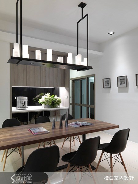 38坪新成屋(5年以下)＿新中式風餐廳案例圖片＿橙白室內裝修設計工程有限公司＿橙白_03之11