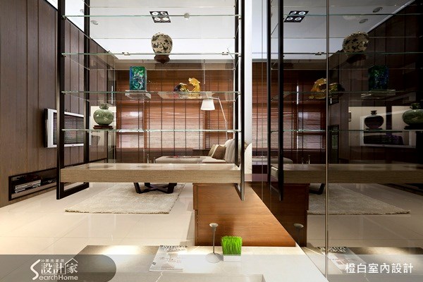 38坪新成屋(5年以下)＿新中式風玄關案例圖片＿橙白室內裝修設計工程有限公司＿橙白_03之1