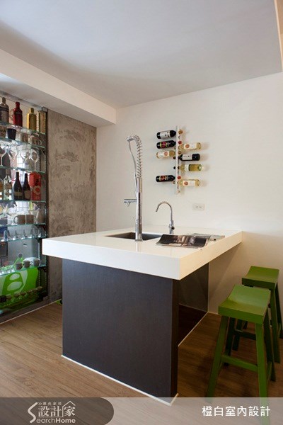 老屋(16~30年)＿混搭風吧檯案例圖片＿橙白室內裝修設計工程有限公司＿橙白_04之16