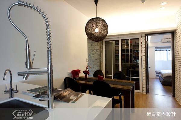 老屋(16~30年)＿混搭風餐廳案例圖片＿橙白室內裝修設計工程有限公司＿橙白_04之13