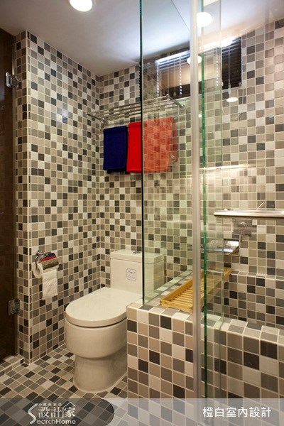 老屋(16~30年)＿混搭風浴室案例圖片＿橙白室內裝修設計工程有限公司＿橙白_04之25