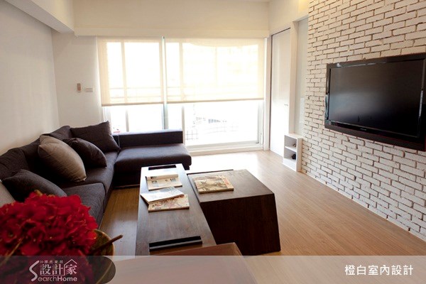 老屋(16~30年)＿混搭風客廳案例圖片＿橙白室內裝修設計工程有限公司＿橙白_04之2