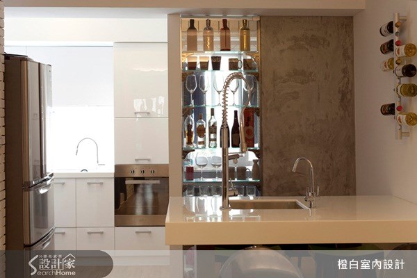 老屋(16~30年)＿混搭風吧檯案例圖片＿橙白室內裝修設計工程有限公司＿橙白_04之14