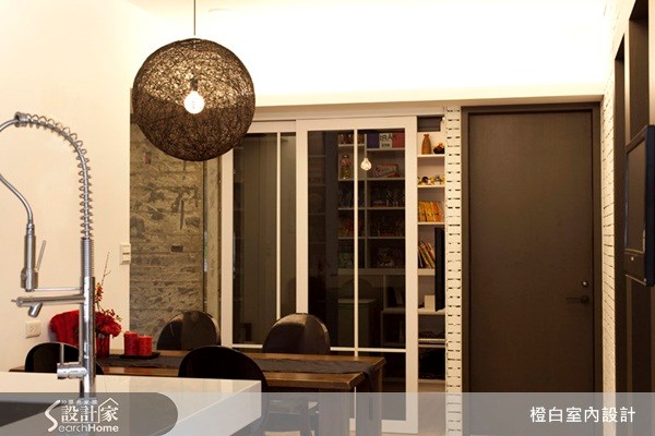 老屋(16~30年)＿混搭風餐廳案例圖片＿橙白室內裝修設計工程有限公司＿橙白_04之11