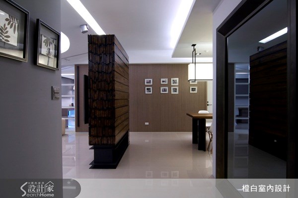 52坪新成屋(5年以下)＿現代風走廊案例圖片＿橙白室內裝修設計工程有限公司＿橙白_05之4462