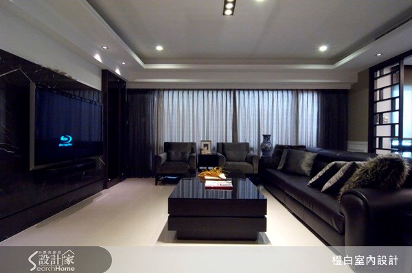 52坪新成屋(5年以下)＿新古典客廳案例圖片＿橙白室內裝修設計工程有限公司＿橙白_06之5