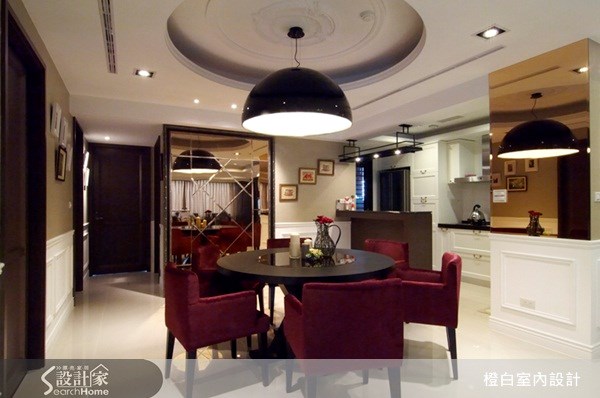 52坪新成屋(5年以下)＿新古典案例圖片＿橙白室內裝修設計工程有限公司＿橙白_06之21