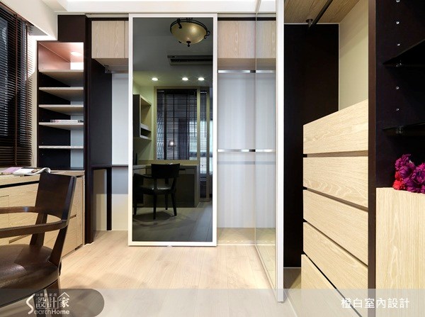 35坪新成屋(5年以下)＿奢華風更衣間案例圖片＿橙白室內裝修設計工程有限公司＿橙白_07之24