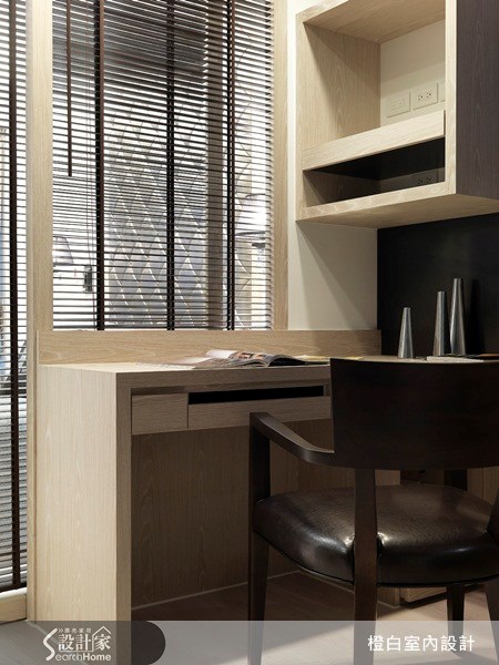 35坪新成屋(5年以下)＿奢華風書房案例圖片＿橙白室內裝修設計工程有限公司＿橙白_07之22