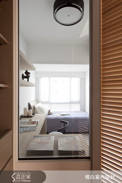 23坪新成屋(5年以下)＿北歐風臥室案例圖片＿橙白室內裝修設計工程有限公司＿橙白_09之25
