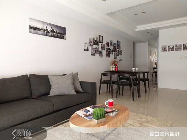 23坪新成屋(5年以下)＿北歐風客廳案例圖片＿橙白室內裝修設計工程有限公司＿橙白_09之4438