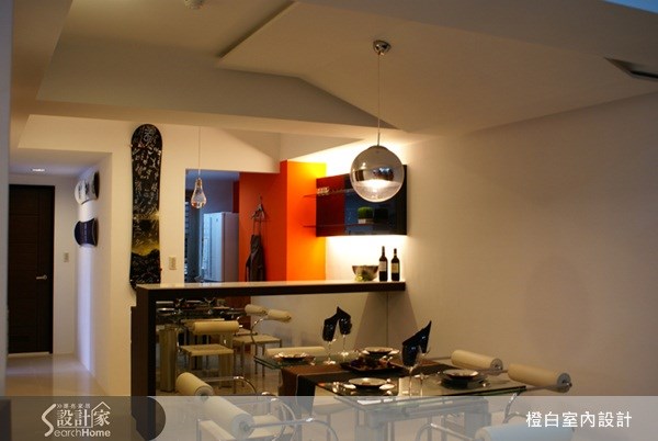 29坪預售屋＿現代風餐廳案例圖片＿橙白室內裝修設計工程有限公司＿橙白_10之18