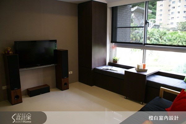 29坪預售屋＿現代風客廳案例圖片＿橙白室內裝修設計工程有限公司＿橙白_10之4