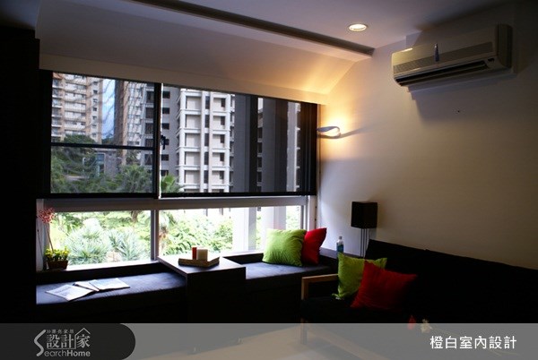 29坪預售屋＿現代風客廳案例圖片＿橙白室內裝修設計工程有限公司＿橙白_10之1