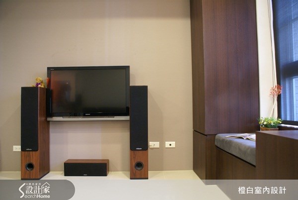 29坪預售屋＿現代風客廳案例圖片＿橙白室內裝修設計工程有限公司＿橙白_10之6