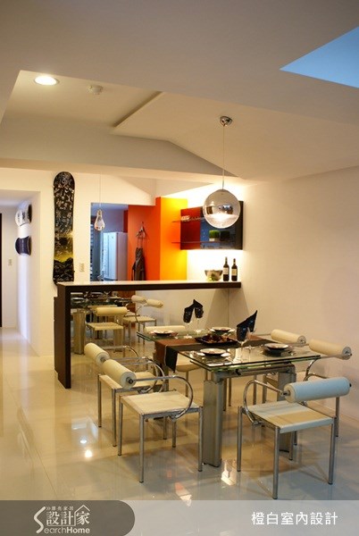 29坪預售屋＿現代風餐廳案例圖片＿橙白室內裝修設計工程有限公司＿橙白_10之19