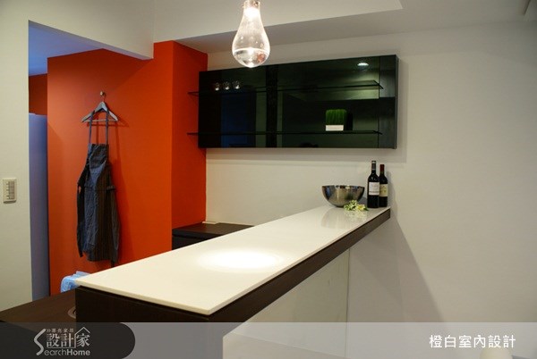 29坪預售屋＿現代風吧檯案例圖片＿橙白室內裝修設計工程有限公司＿橙白_10之21