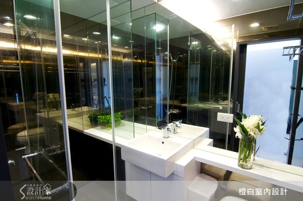 32坪中古屋(5~15年)＿簡約風浴室案例圖片＿橙白室內裝修設計工程有限公司＿橙白_12之10