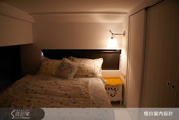 10坪新成屋(5年以下)＿奢華風臥室案例圖片＿橙白室內裝修設計工程有限公司＿橙白_13之31