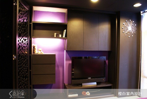 10坪新成屋(5年以下)＿奢華風客廳案例圖片＿橙白室內裝修設計工程有限公司＿橙白_13之16