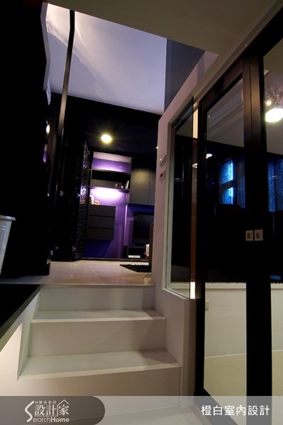 10坪新成屋(5年以下)＿奢華風樓梯案例圖片＿橙白室內裝修設計工程有限公司＿橙白_13之26