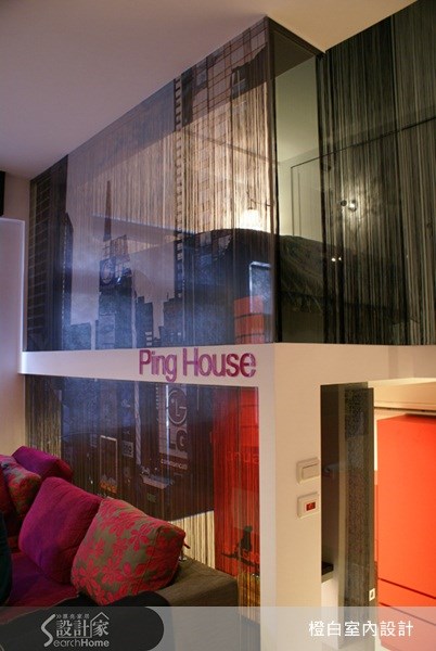 10坪新成屋(5年以下)＿奢華風客廳案例圖片＿橙白室內裝修設計工程有限公司＿橙白_13之4