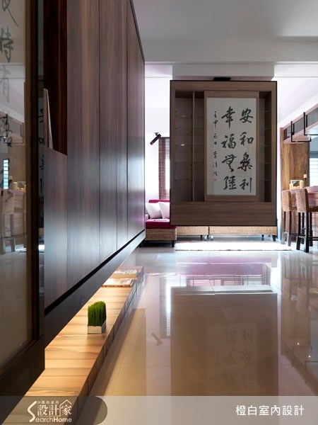 27坪新成屋(5年以下)＿休閒風走廊案例圖片＿橙白室內裝修設計工程有限公司＿橙白_11之4