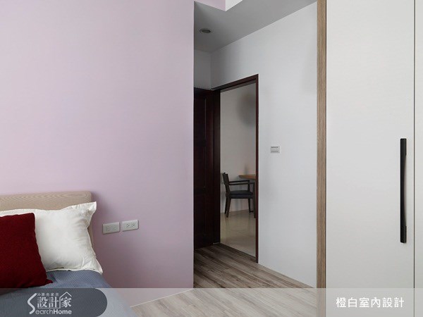 27坪新成屋(5年以下)＿休閒風臥室案例圖片＿橙白室內裝修設計工程有限公司＿橙白_11之13