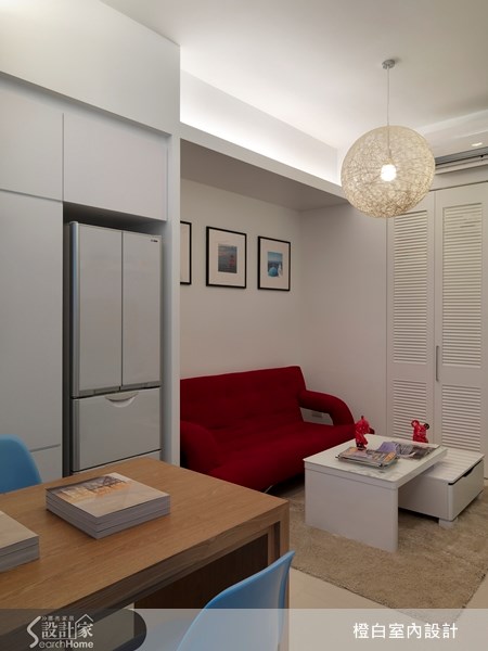 12坪新成屋(5年以下)＿現代風客廳案例圖片＿橙白室內裝修設計工程有限公司＿橙白_16之7