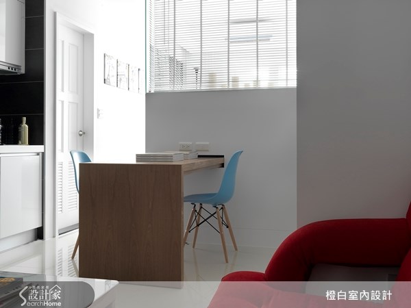 12坪新成屋(5年以下)＿現代風客廳案例圖片＿橙白室內裝修設計工程有限公司＿橙白_16之4