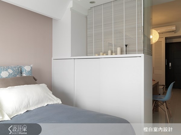 12坪新成屋(5年以下)＿現代風臥室案例圖片＿橙白室內裝修設計工程有限公司＿橙白_16之9