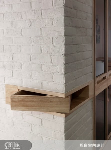 17坪新成屋(5年以下)＿北歐風玄關案例圖片＿橙白室內裝修設計工程有限公司＿橙白_17之10