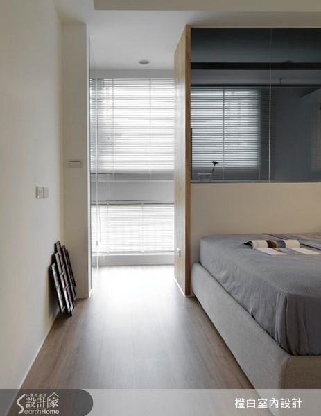 17坪新成屋(5年以下)＿北歐風臥室案例圖片＿橙白室內裝修設計工程有限公司＿橙白_17之21