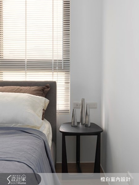 17坪新成屋(5年以下)＿北歐風臥室案例圖片＿橙白室內裝修設計工程有限公司＿橙白_17之20