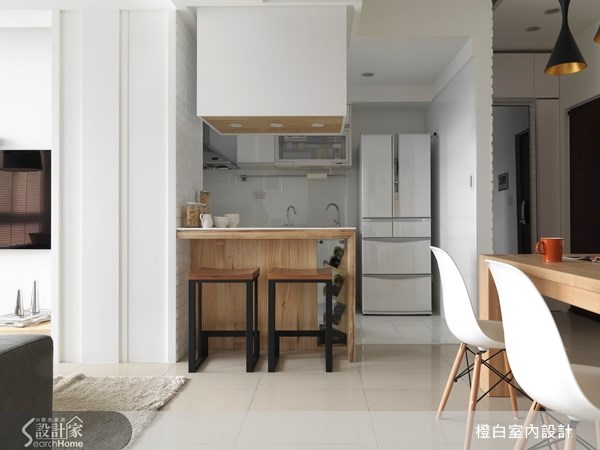 18坪新成屋(5年以下)＿北歐風餐廳案例圖片＿橙白室內裝修設計工程有限公司＿橙白_18之15