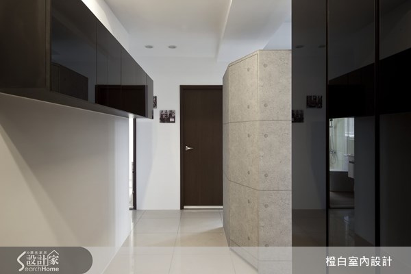18坪新成屋(5年以下)＿現代風走廊案例圖片＿橙白室內裝修設計工程有限公司＿橙白_19之20