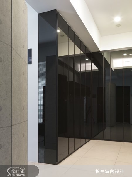 18坪新成屋(5年以下)＿現代風玄關案例圖片＿橙白室內裝修設計工程有限公司＿橙白_19之4