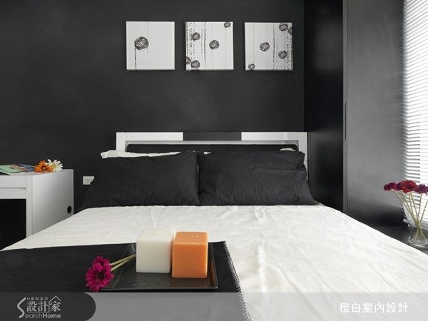 18坪新成屋(5年以下)＿現代風臥室案例圖片＿橙白室內裝修設計工程有限公司＿橙白_19之8