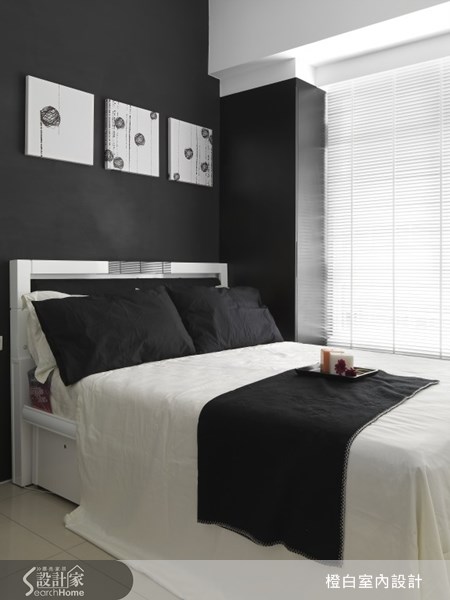 18坪新成屋(5年以下)＿現代風臥室案例圖片＿橙白室內裝修設計工程有限公司＿橙白_19之16