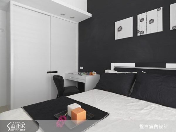 18坪新成屋(5年以下)＿現代風臥室案例圖片＿橙白室內裝修設計工程有限公司＿橙白_19之19