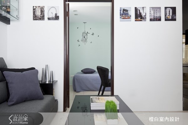 18坪新成屋(5年以下)＿現代風客廳案例圖片＿橙白室內裝修設計工程有限公司＿橙白_19之15